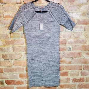 Halston Heritage short sleeve knit bodycon dress